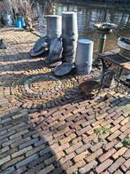 Zinken vuilnisbakken, 40 liter of meer, Ophalen, Minder dan 50 cm