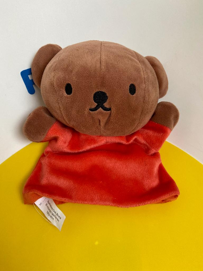 152 tiamo nijntje handpop beer Boris, Ophalen of Verzenden, Zo goed als nieuw, Beer