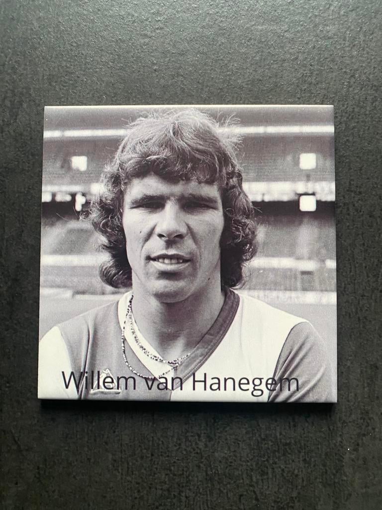Tegel Wim van Hanegem, Verzenden, Zo goed als nieuw, Feyenoord, Overige typen