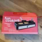 Hema Fun Cooking Gourmetstel / Mini Wok - 6 personen, Ophalen of Verzenden, Zo goed als nieuw, 4 t/m 7 personen