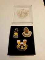 PINS Grimbergen 3 stuks in luxe opbergdoosje, Ophalen of Verzenden, Nieuw, Merk, Speldje of Pin