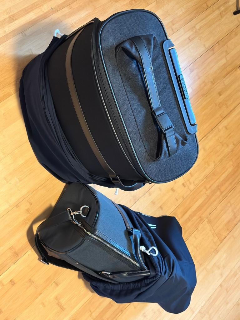 Vocier Carry-On Set – Trolley + Travel Bag – Luxe, Sieraden, Tassen en Uiterlijk, Koffers, Ophalen, Overige materialen, 50 tot 60 cm