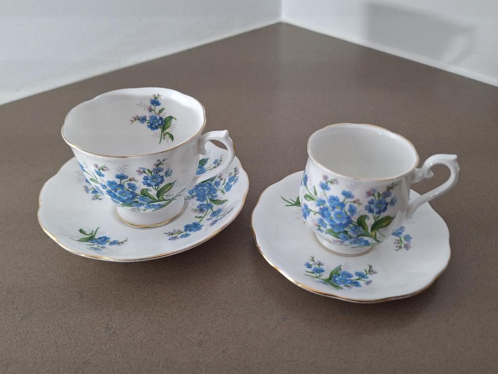Royal Albert “Forget-me-not” / his & hers, Ophalen