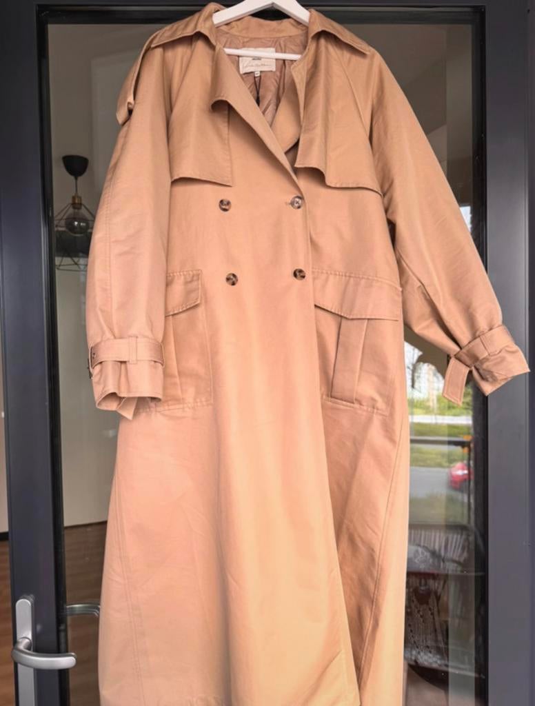 Exclusieve Lonneke Nootenboom trenchcoat beige, Verzenden, Nieuw, Beige