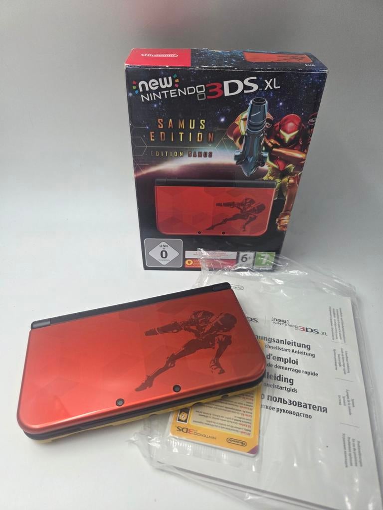 New Nintendo 3DS XL Samus Edition, Spelcomputers en Games, Spelcomputers | Nintendo 2DS en 3DS, Ophalen of Verzenden, Retro Games