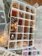 Grote collectie kralen, bedels en sieraden toebehoren, Hobby en Vrije tijd, Kralen en Sieraden maken, Ophalen of Verzenden, Nieuw