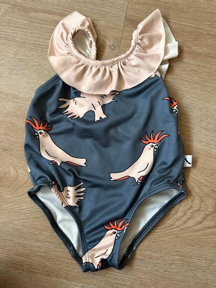 CarlijnQ badpak, maat 74/80, Kinderen en Baby's, Babykleding | Baby-zwemkleding, Badpak, Maat 74, Meisje, Ophalen of Verzenden