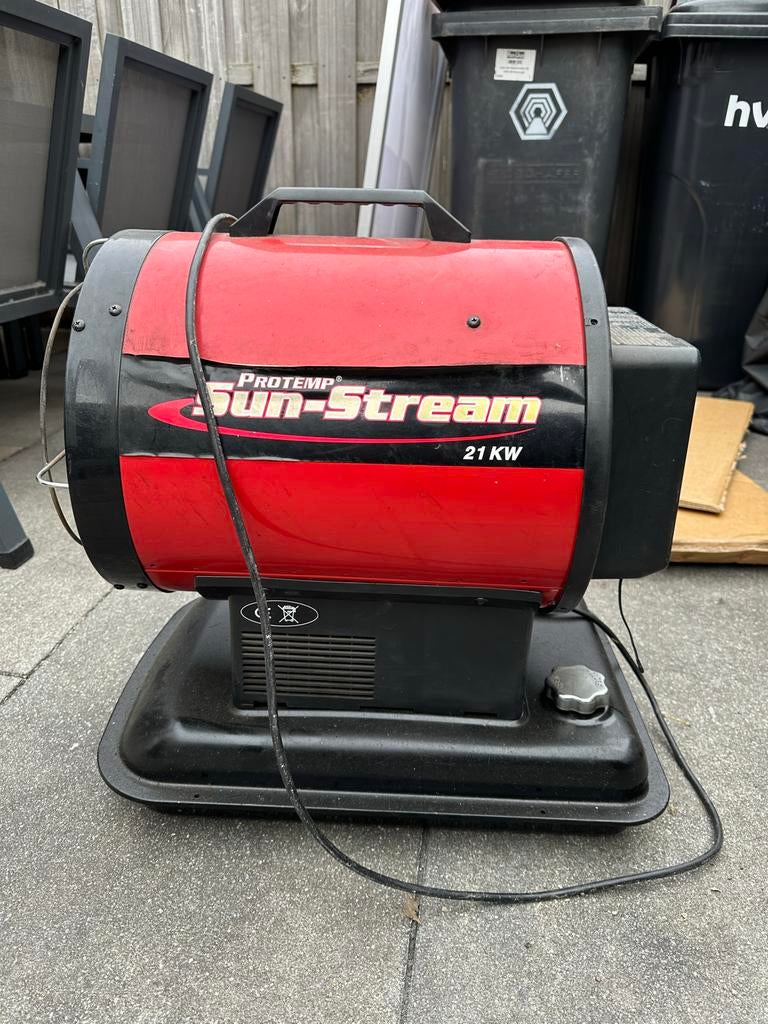 Protemp Sun-Stream 21 KW Heater, Ophalen, 30 tot 80 cm, Gebruikt, Kachel