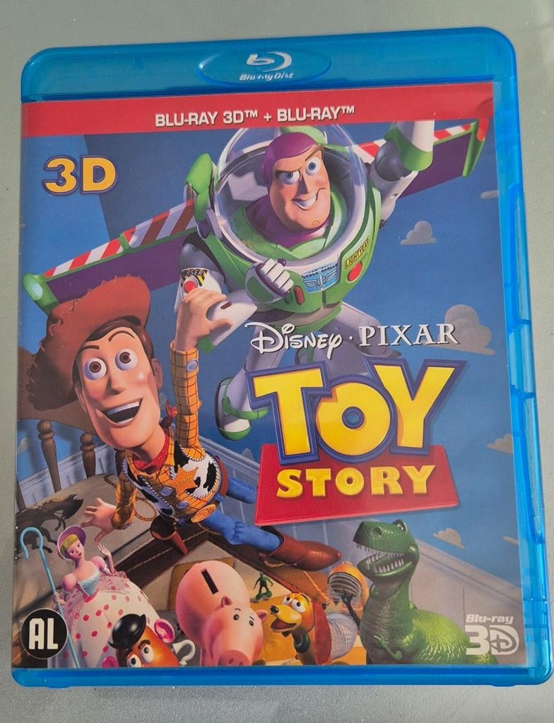 Toy Story 3D Blu-Ray, Ophalen of Verzenden, Gebruikt, Tekenfilms en Animatie
