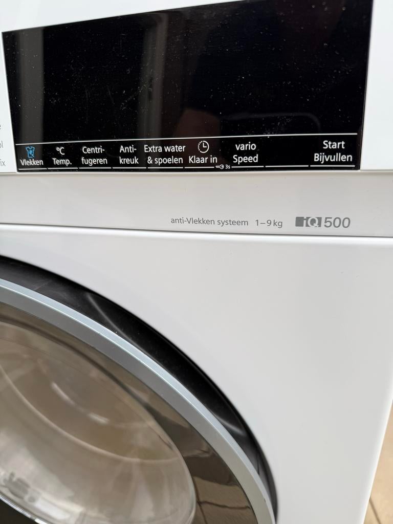 Siemens iQ500 wasmachine, Ophalen, 1200 tot 1600 toeren, Gebruikt, 8 tot 10 kg