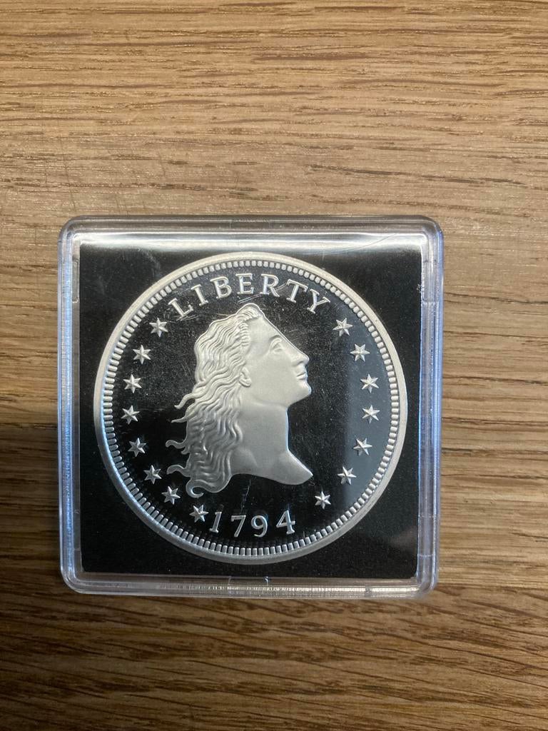 Liberty munt 1794, Postzegels en Munten, Munten | Amerika, Ophalen of Verzenden, Noord-Amerika, Losse munt