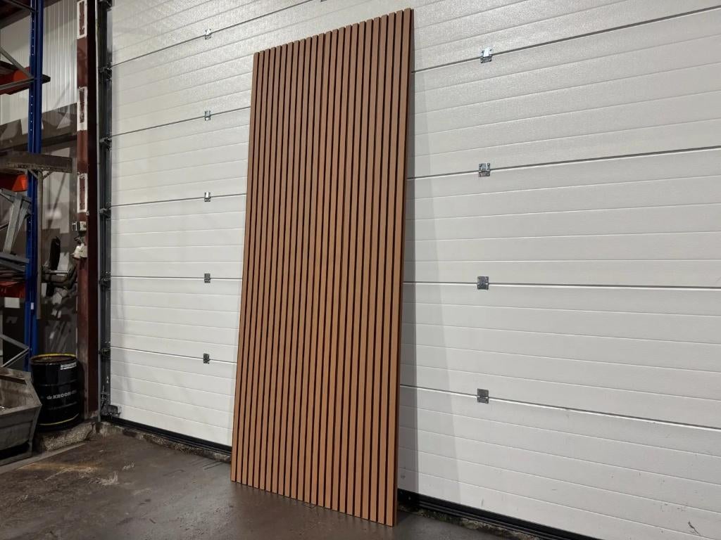 Composiet Wandpaneel Teak-Bruin – Nieuw, Ophalen of Verzenden, Nieuw, Multiplex