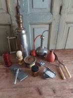 12 x oude kappers barbiers items, Ophalen of Verzenden