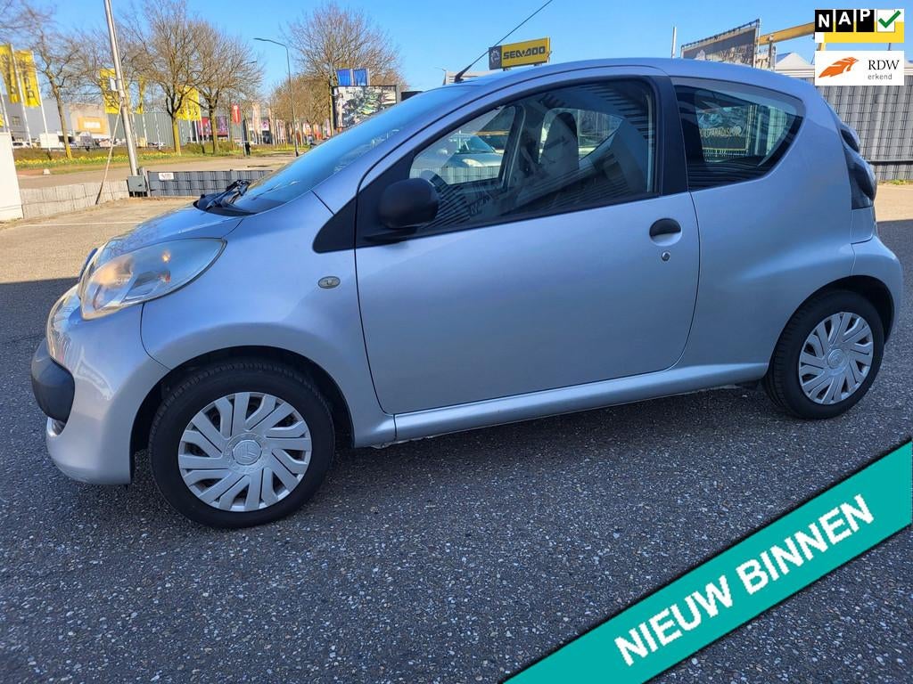 Citroen C1 1.0-12V Séduction, Auto's, Voorwielaandrijving, Stof, Gebruikt, Zwart