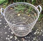 oude ijzeren aardappelmand of patattenmand., Ophalen, Zo goed als nieuw, Rond, Overige materialen