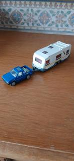 Siku 2532 Opel Frontera Sport met Knaus Caravan (1:55), Ophalen, Gebruikt, Auto, SIKU