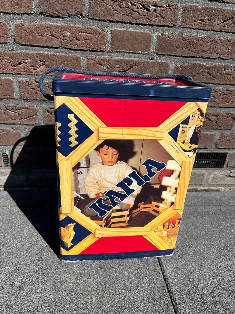 Kapla bouwblokjes 200 stuks in handige bewaardoos, Ophalen of Verzenden, Gebruikt, Overige merken