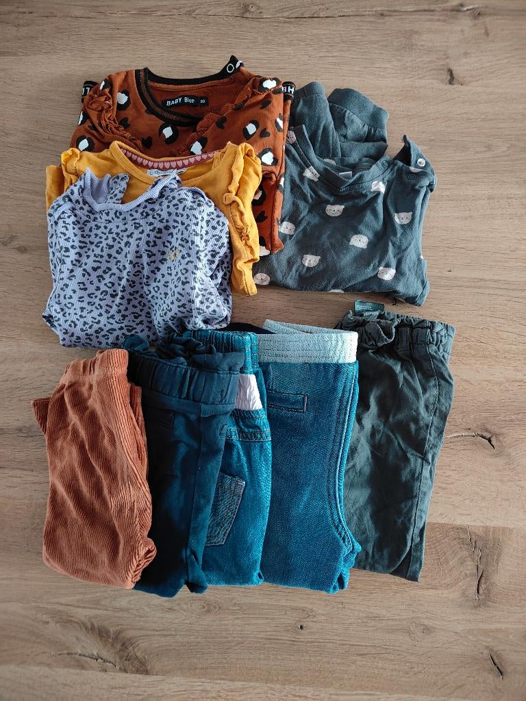 Meisjes kleding (partij) maat 80, Ophalen of Verzenden, Zo goed als nieuw, Meisje, Overige typen