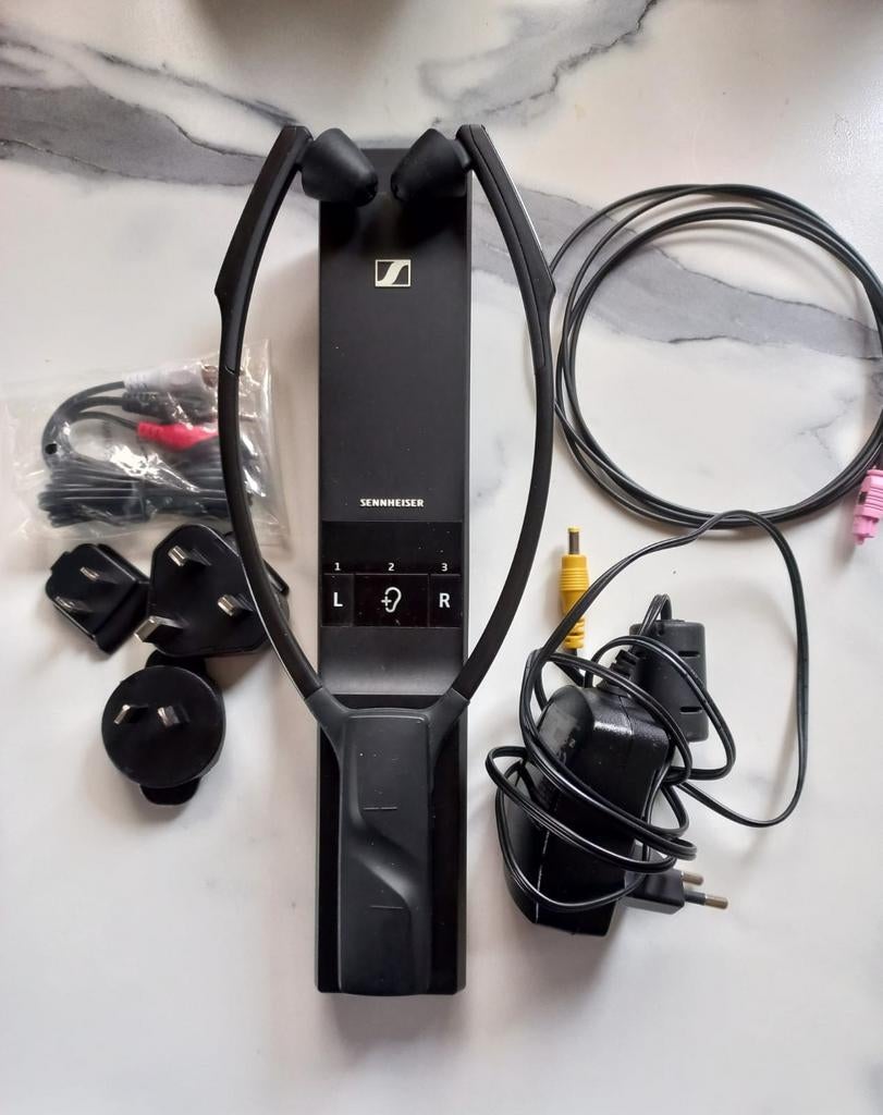 Sennheiser RS 5000 Draadloze TV Hoofdtelefoon, Audio, Tv en Foto, Koptelefoons, Ophalen, Gebruikt, Sennheiser, Op oor (supra aural)