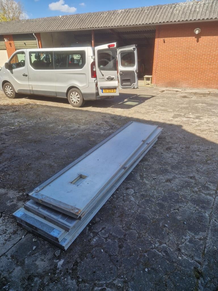 Roldeur panelen, Doe-het-zelf en Verbouw, Deuren en Horren, Gebruikt, Garagedeur, Ophalen of Verzenden, Vouwdeur