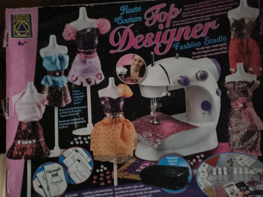 Naaimachine voor kinderen met paspopjes, Ophalen of Verzenden