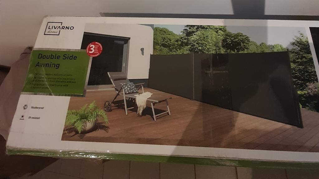 Tuinscherm NIEUW, Ophalen, Nieuw, 200 cm of meer, 150 tot 200 cm