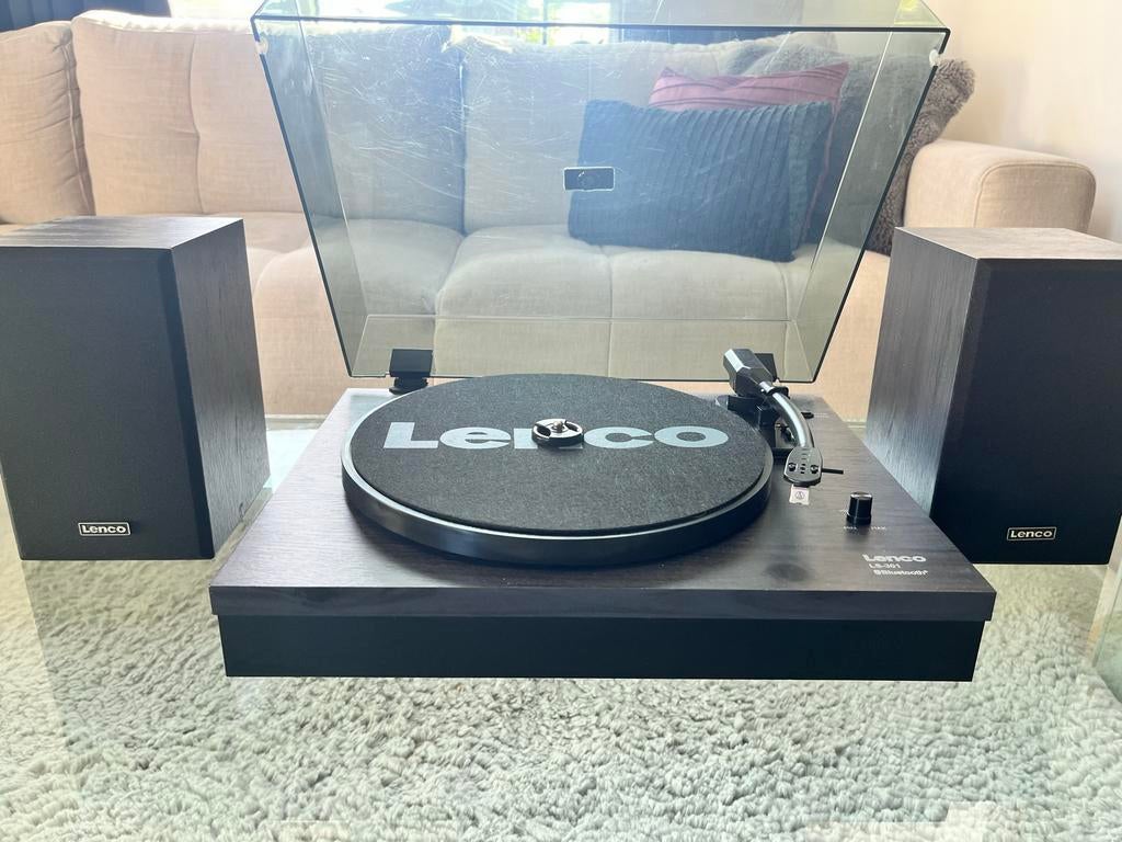 Platenspeler met bleutooth lenco LS-301, Audio, Tv en Foto, Platenspelers, Ophalen of Verzenden, Zo goed als nieuw, Platenspeler