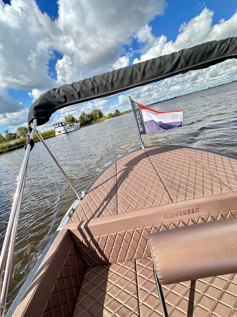 Van Vossen Sloep 650 bj 2024 – Rijk uitgerust en vaarklaar., 6 meter of meer, Aluminium, Zo goed als nieuw, Snelvarend