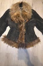 Suede leren jas van oakwood, Verzenden, Zo goed als nieuw, Maat 38/40 (M), Bruin