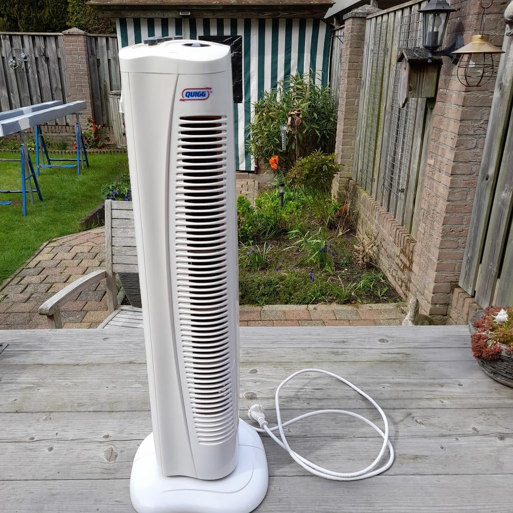 QUIGG Torenventilator, Witgoed en Apparatuur, Ventilatoren, Ophalen of Verzenden, Torenventilator