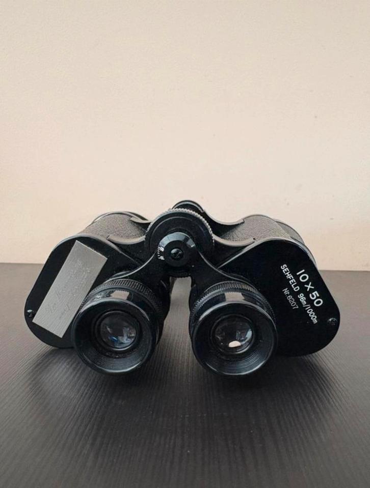 Vintage Sehfeld 10x50 verrekijker, Audio, Tv en Foto, Optische apparatuur | Verrekijkers, Gebruikt, 8 tot 12x, Ophalen of Verzenden