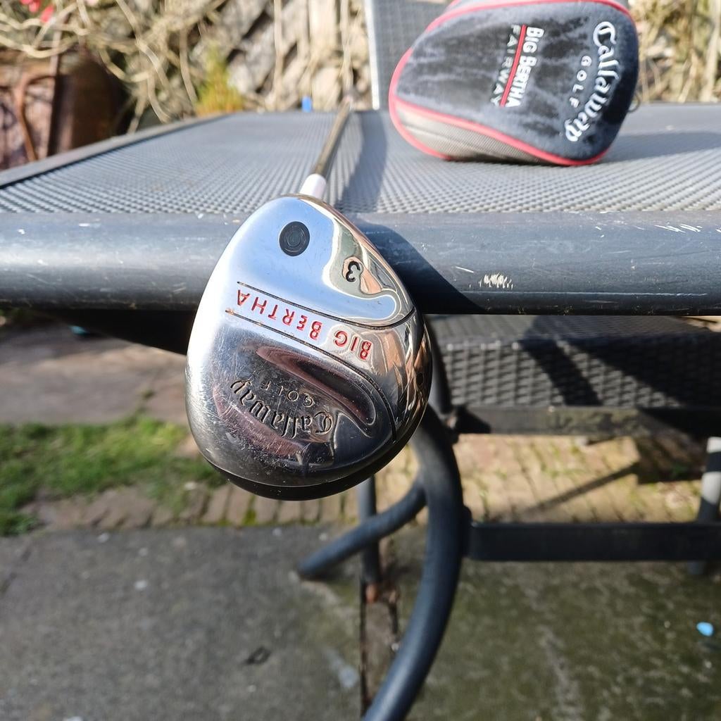 Gallaway Big Bertha "Houten" 3 rechtshandig., Sport en Fitness, Golf, Ophalen, Zo goed als nieuw, Club, Callaway