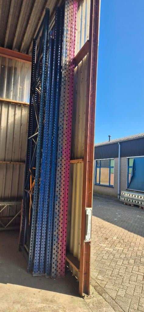 Palletstelling magazijnstelling stelling set 5,67 mtr., Ophalen