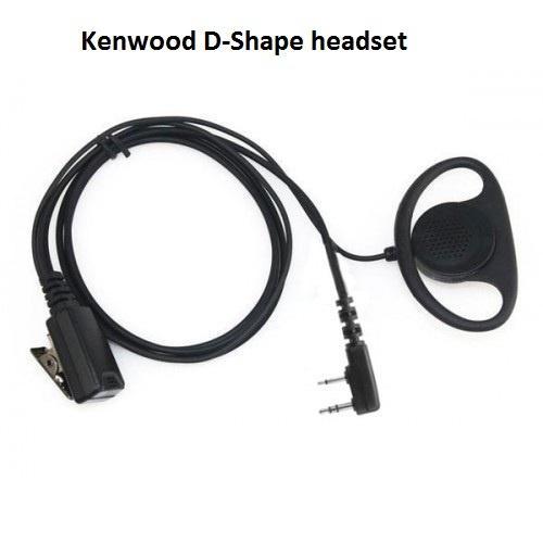 Kenwood Baofeng D Shape headset | NIEUW, Telecommunicatie, Portofoons en Walkie-talkies, Nieuw, Toebehoren, Minder dan 2 km, Handsfree-functie