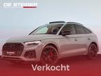 Audi Q5 Sportback 55 TFSI e 3 x S line ACC Pano 360 Luchtver, Auto's, Automaat, Adaptive Cruise Control, Gebruikt, Zwart