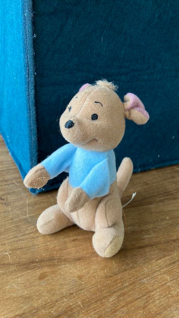 Roe knuffelpopje kangoeroe uit Winnie de Pooh, Disney, Overige typen, Ophalen of Verzenden, Zo goed als nieuw