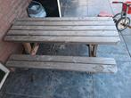 Kinderpicknicktafel - Gebruikt, nog prima voor ronde 2, Gebruikt, Rechthoekig, Hout, Ophalen