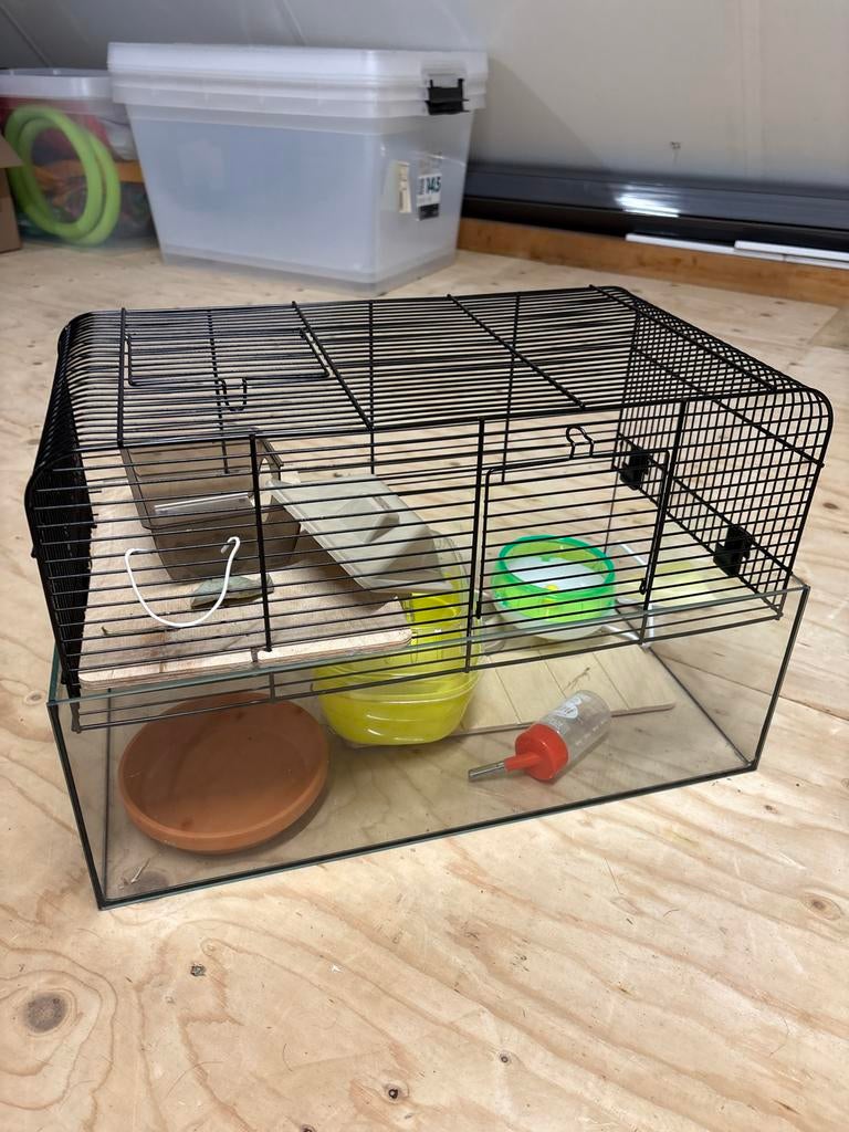 Hamsterhok, Dieren en Toebehoren, Ophalen, 110 cm of meer, Nieuw, 90 cm of meer