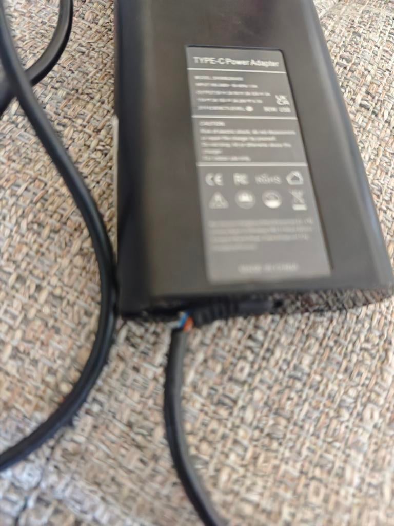 Laptop lader usb c power adapter, Computers en Software, Laptop-opladers, Ophalen of Verzenden
