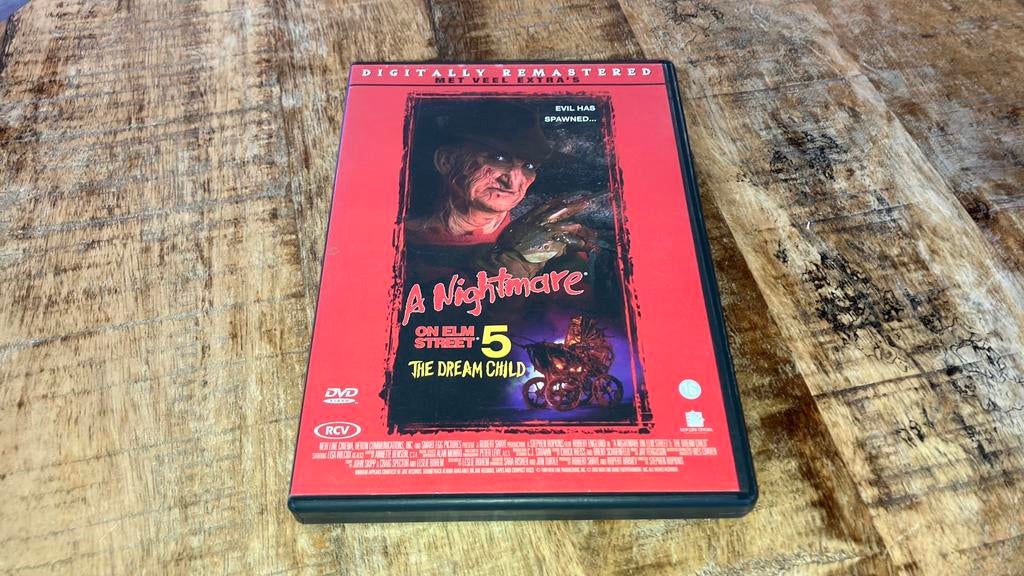 A Nightmare on Elm Street 5 The Dream Child dvd        (18), Vanaf 16 jaar, Ophalen, Zo goed als nieuw, Slasher