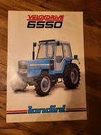 tractor folder Landini 6550, Ophalen of Verzenden, Zo goed als nieuw, Folder