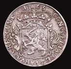1/4e dukaat 1763 uit Zeeland. Zfr., Vóór koninkrijk, Zilver, Losse munt, Overige waardes