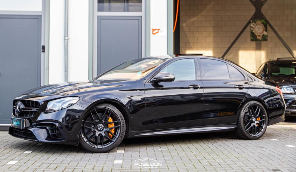 Mercedes-Benz E-Klasse AMG 63 S 4Matic PANO | KERAMISCH | CA, Auto's, Mercedes-Benz, Automaat, Gebruikt, Zwart, Zwart