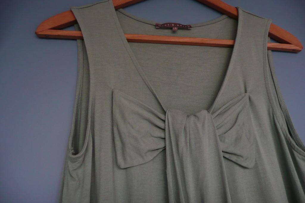 Zeegroene jurk van Mint & Berry Maat L, Kleding | Dames, Jurken, Gedragen, Maat 42/44 (L), Groen, Boven de knie, Ophalen of Verzenden