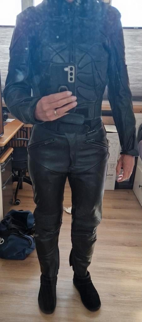MQP leren motorpak, Ophalen of Verzenden, Tweedehands, Combipak