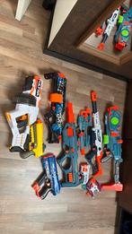 Grote set Nerf en X-Shot geweren, Ophalen of Verzenden, Gebruikt