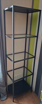 Vittsjo vitrinekast, Huis en Inrichting, Kasten | Vitrinekasten, Ophalen, 50 tot 100 cm, Zo goed als nieuw, 150 tot 200 cm