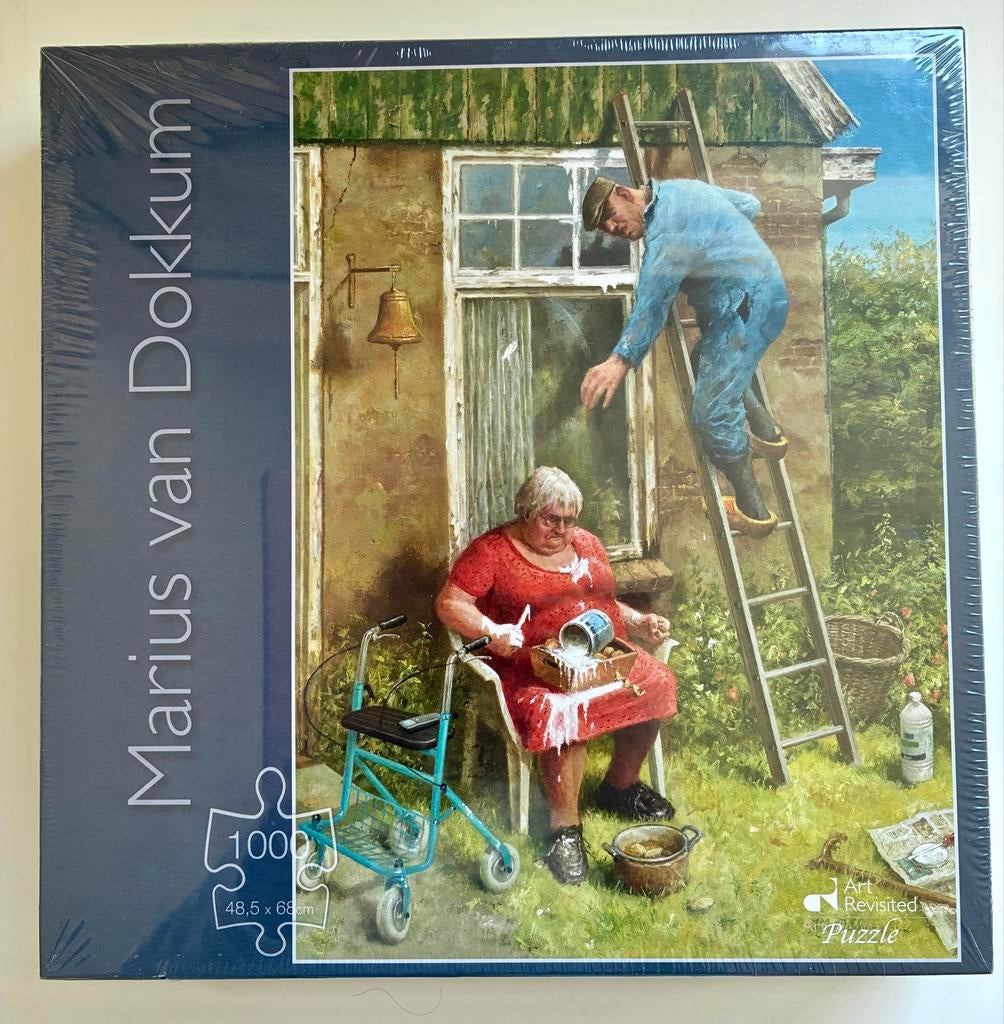 Marius van Dokkum - Doe-het-zelver 1000 stukjes, Ophalen of Verzenden, 500 t/m 1500 stukjes, Nieuw, Legpuzzel