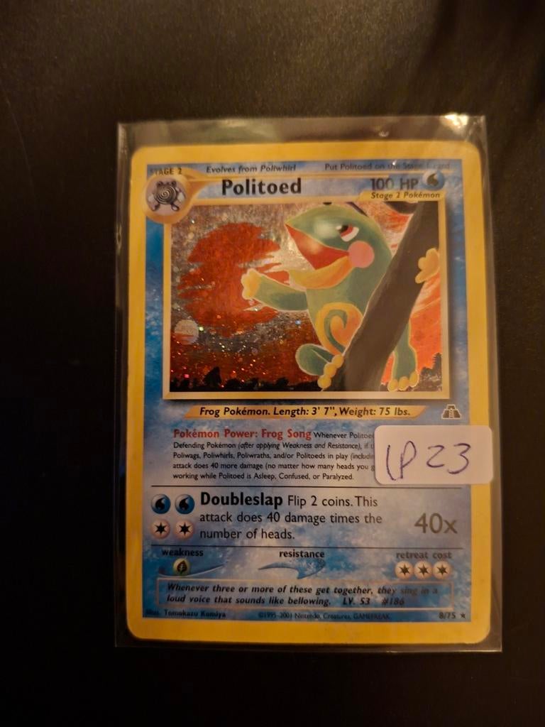Politoad holo neo discovery, Ophalen of Verzenden, Gebruikt, Foil