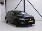 Volkswagen Polo 1.0 TSI R-Line "Origineel NL!" Draadloze-Car, Voorwielaandrijving, Leder en Stof, Zwart, Origineel Nederlands